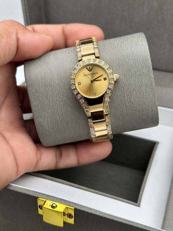 Fancy Party Wear Emporio Armani Watch Wholesale Price In Surat
